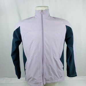 Nike Size Large Purple And Grey Jacket